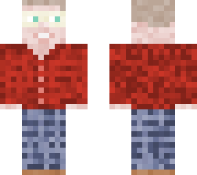 blond man chique dressed glasses