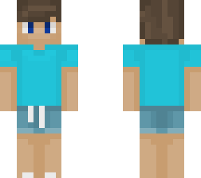 boy in a t-shirt and shorts