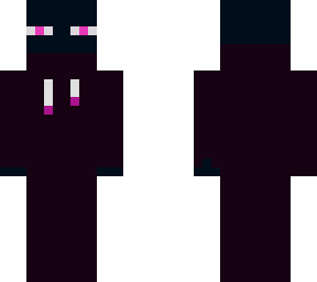 cool enderman with hoodie