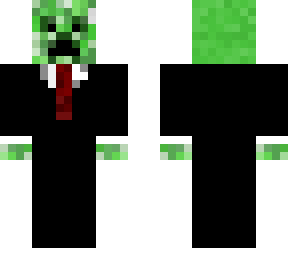 creeper with a costume