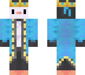 edited penguin king blue