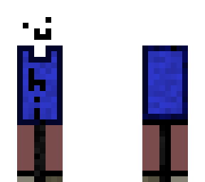 ghost man but its a baby