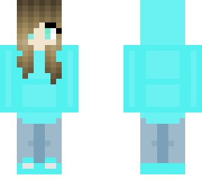 girl with blue hoodie ._.
