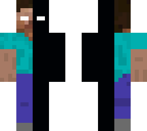 half herobrine half null