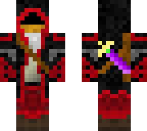 hooded dark ninja