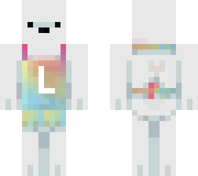 polar bear tie dye lambda