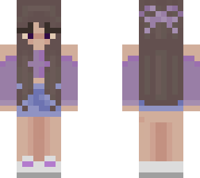 pretty in purple // girl