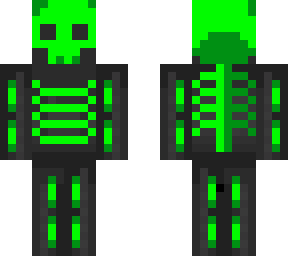 radioactive skeleton