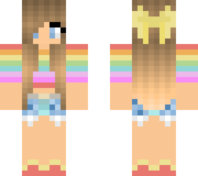 rainbow girl