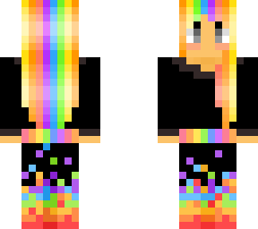 rainbow girl