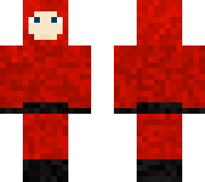 red winter explorer man