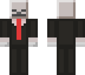 simple skeleton in a suit