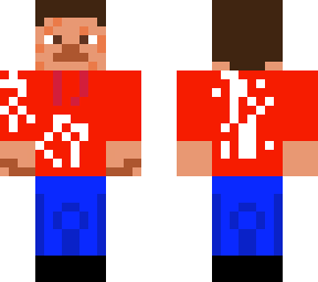 steve sudadera roja