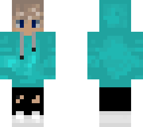 teal blonde hoodie edited again