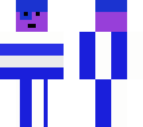 the blue mask