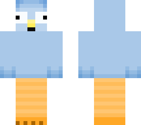blue flamingo