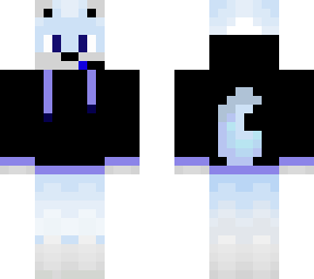 blue gamer wolf