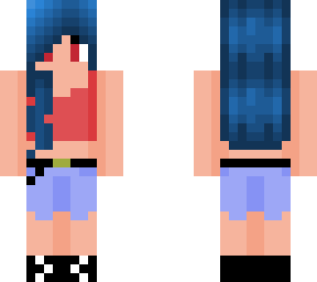 blue headed girl ~sarah~