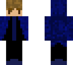 blue hoodie boy