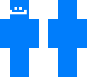 blue man