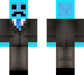 blue slime moustache