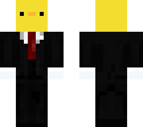 businessman duck