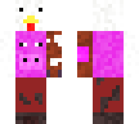 chicken, pig, sheep, cow, strider