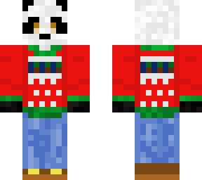 christmas panda