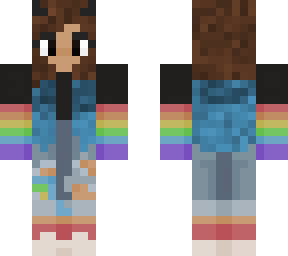 custom pride skin with horns