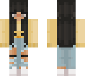 cute duck girl with bangs