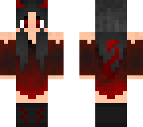 devil costume girl