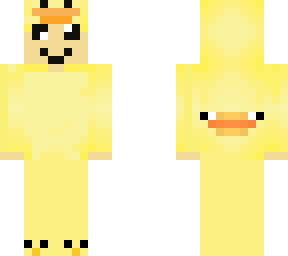 dumb duck costume thing