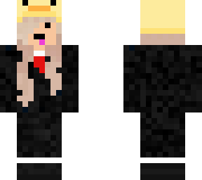durp gurl in suit