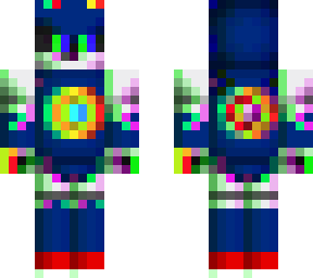 glitched metal sonic