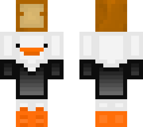 goose with a bread