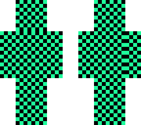 green checkers  original  by: vertquxium