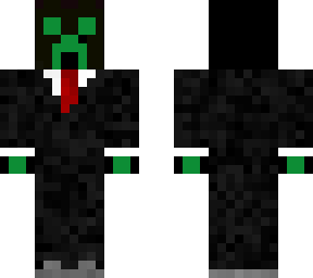 green creeper in suit