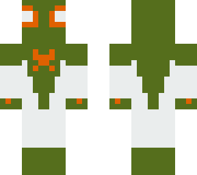 green,orange & white spiderman
