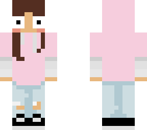 jade (pink hoodie)