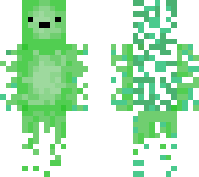 kind of a green fire.