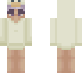lavender ~ duck hoodie