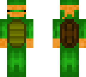 orange ninja turtle