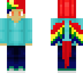 parrot human guy