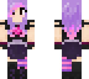 pastel goth - pink and purple