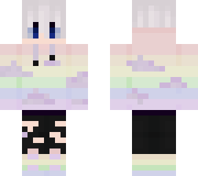 pastel goth rainbow