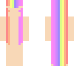 pastel rainbow hair base
