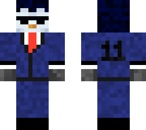 penguin in suit