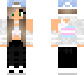 pink, blue, white - female