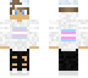 pink, blue, white - male