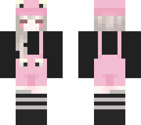 pink frog girl